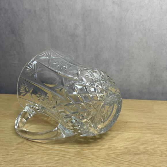 RCR Royal Crystal Rock Pitcher Italy Impero Pattern New in Box Beautiful - Picture 5 of 5